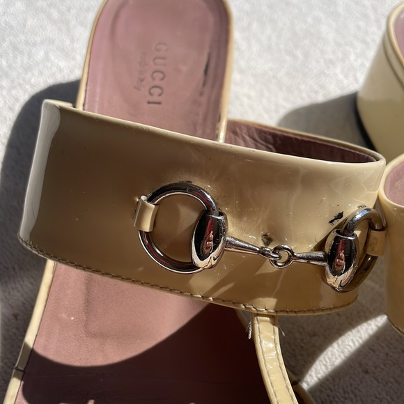 COPY - Gucci sandals off whites size 39 low heels - Picture 3 of 5